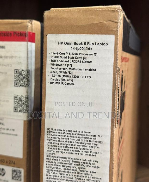 New Laptop HP OmniBook 5 Flip 8GB Intel Core I5 SSD 512GB photo 2