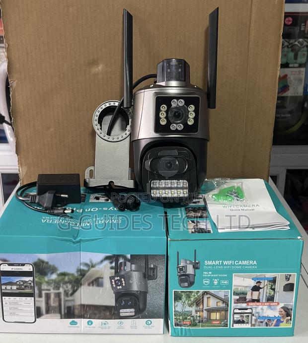 Ultra Wifi PTZ Dual-Lens Camera 6mp photo 4