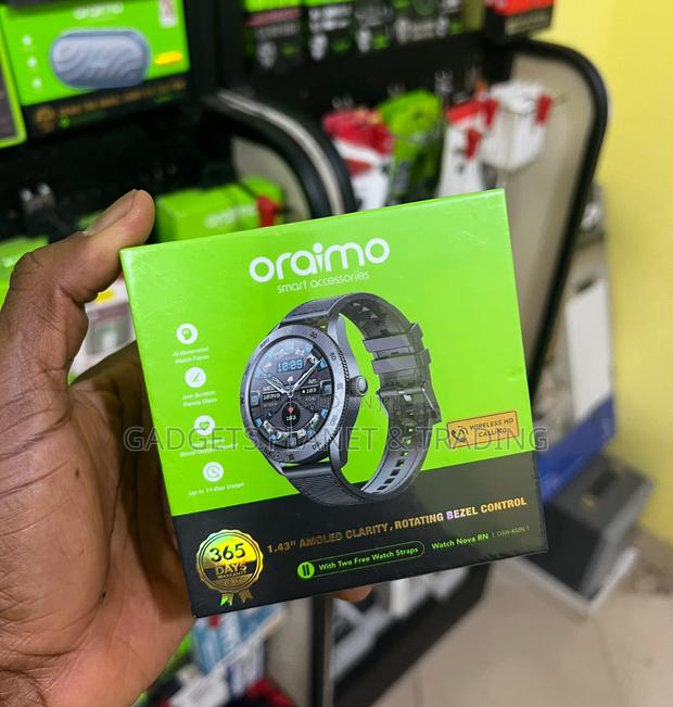 Oraimo Watch Nova Rn 1.43'' Amoled Rotating Bezel Control Smart Watch · Photo 3