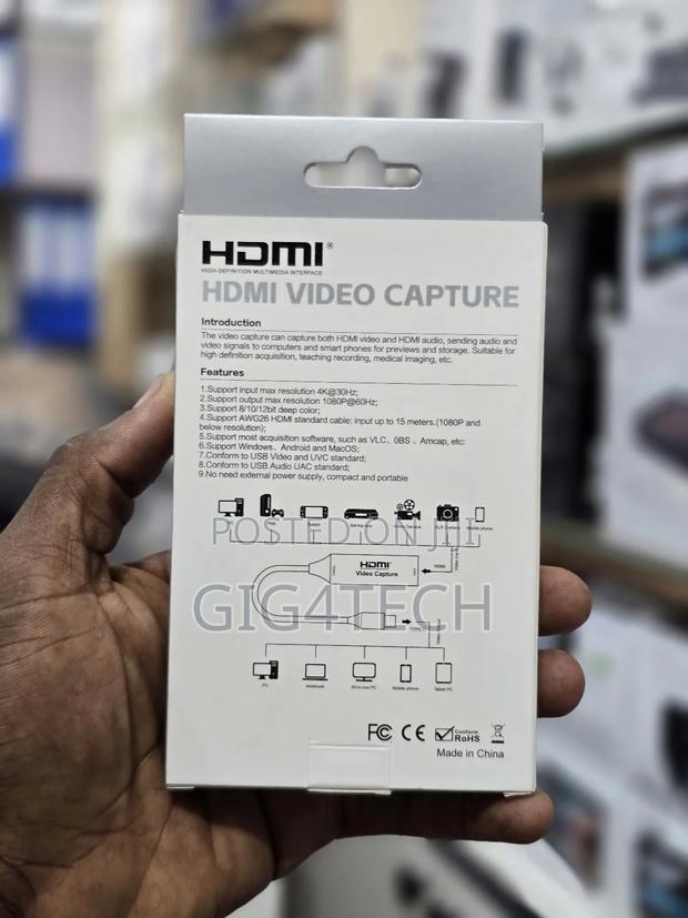Hdmi Video Capture Card 30hz for Phone Pc Laptop Console Camera Tab photo 2