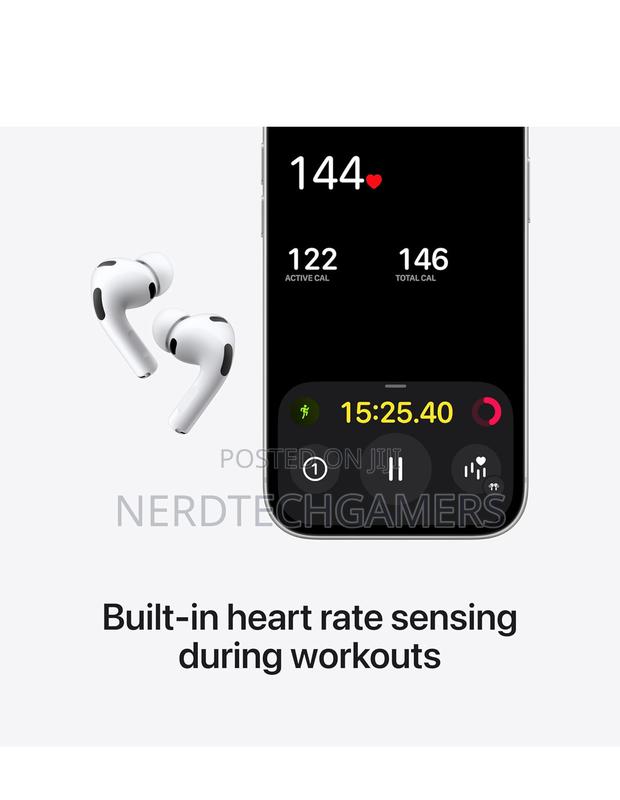 Apple Airpods Pro 3 Wireless Earbuds, Active Noise Cancellation photo 4