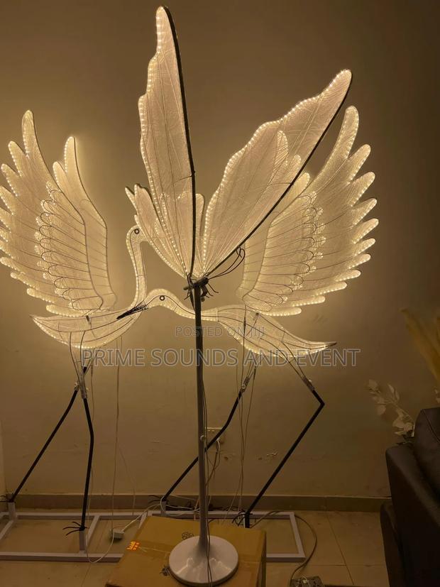 Egret Butterfly Stands photo 2