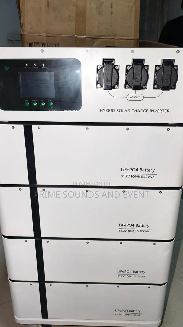 24kw Hybrid Stackable Battery