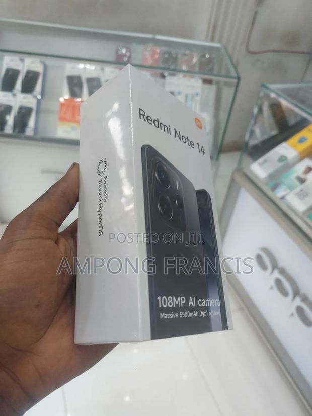 New Xiaomi Redmi Note 14 256 GB Black · Photo 2