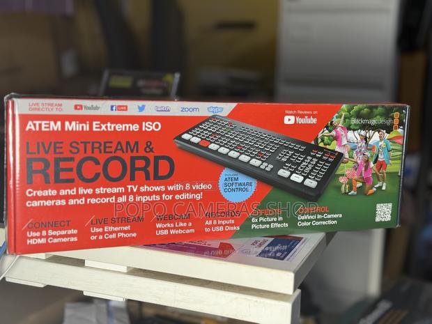 Atem Extreme Iso Hdmi Video Switcher ( 8 Channels Hdmi) · Photo 2