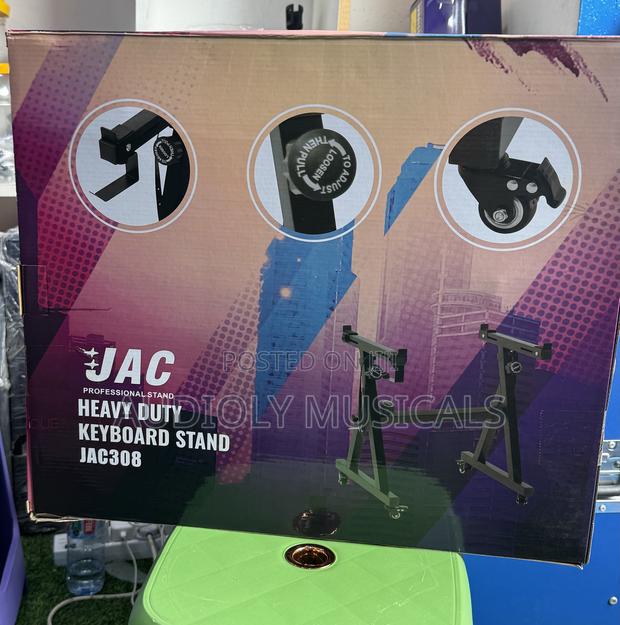 Jac Heavy Duty Keyboard Stand (Adjustable) photo 2