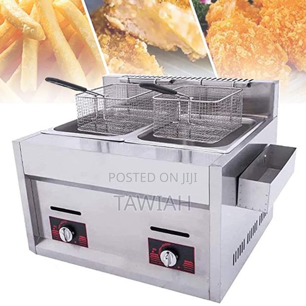 Gas Deepfryer Double Pan 16 Liters · Photo 4