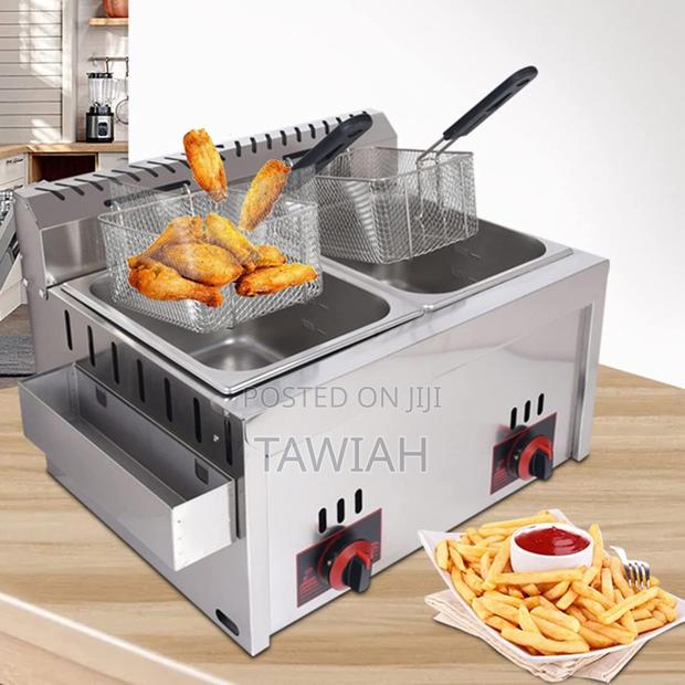 Gas Deepfryer Double Pan 16 Liters · Photo 3