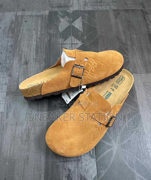 Birkenstock Boston Suede Brown · Photo 4