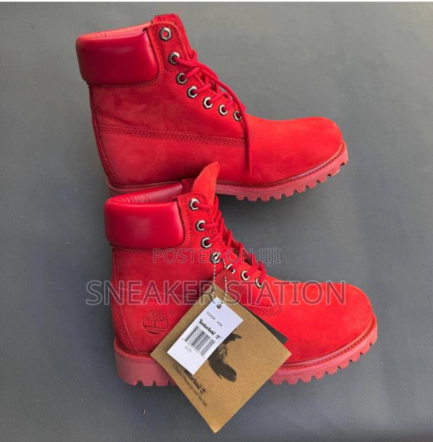 Authentic Timberland Boot Red · Photo 4