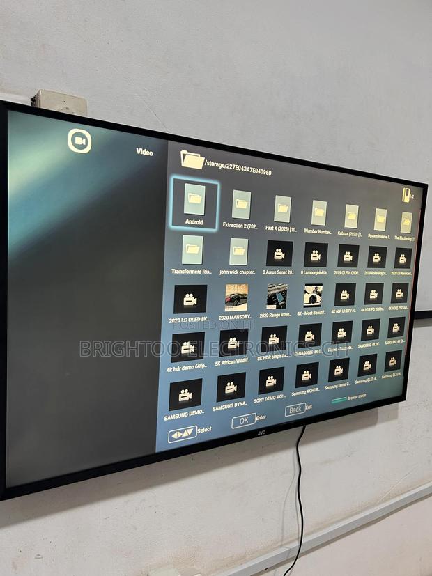 50inches Full Digital Satellite Android Ultra Hd Led Smart JVC Tv photo 8