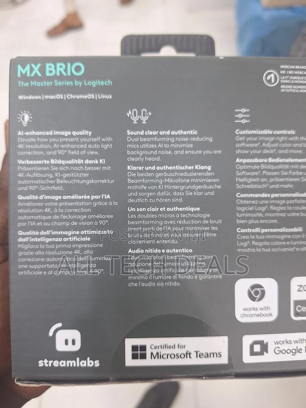 Logitech Mx Brio Webcam · Photo 4