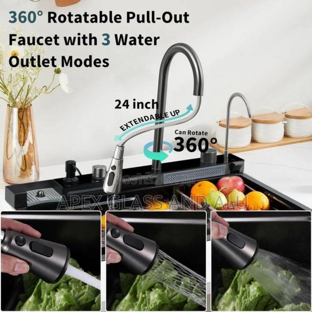 4 Functions Piano Keys Kitchen Sink photo 2