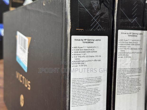 New Laptop HP Victus 15 16GB AMD Ryzen 7 SSD 512GB photo 5