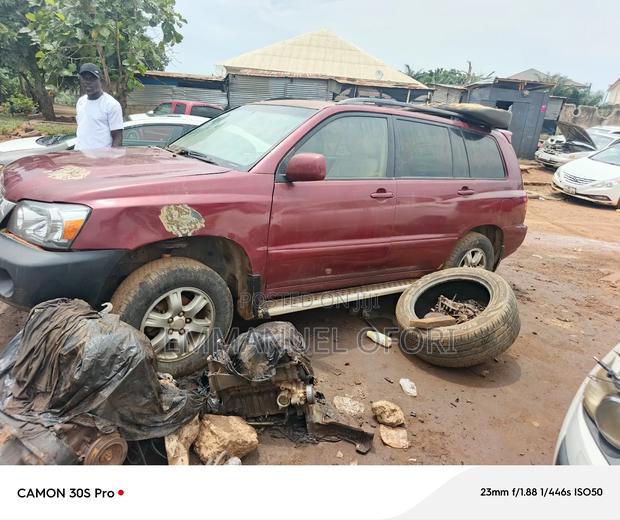 Toyota Highlander 4x4 2007 Black