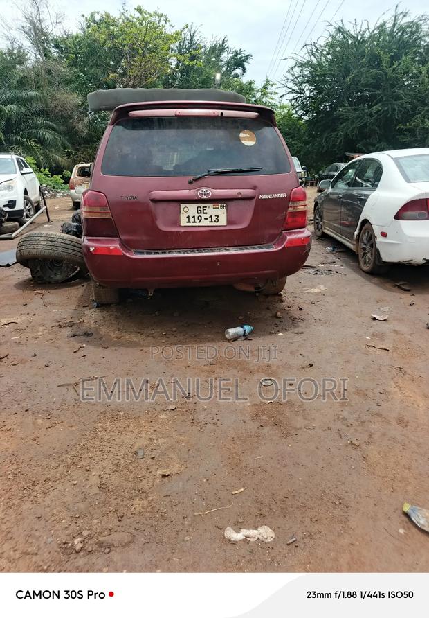 Toyota Highlander 4x4 2007 Black