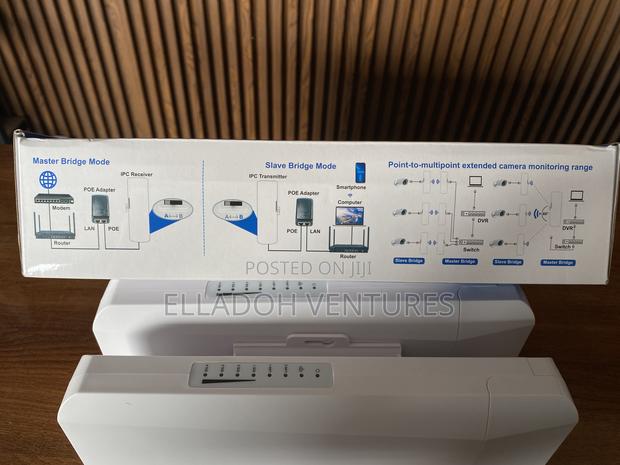 3km 450m Range Long Mosslink 5g Wifi Bridge, Point to Point photo 4