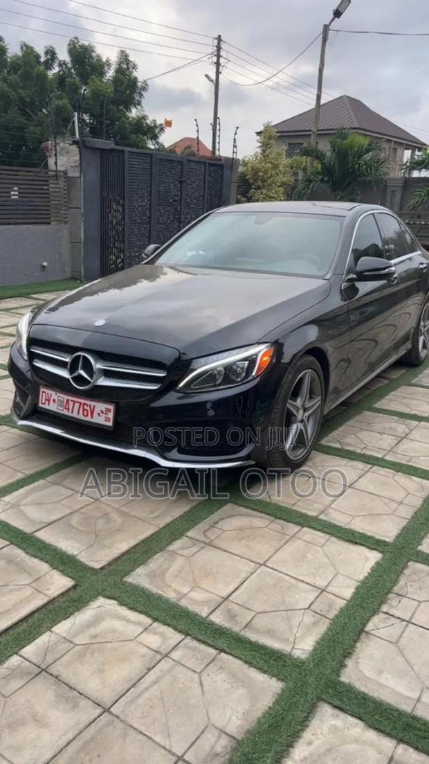 Mercedes-Benz C300 Sport 4dr AWD 4Matic Sedan (2.0L 4cyl 7A) 2015 Black