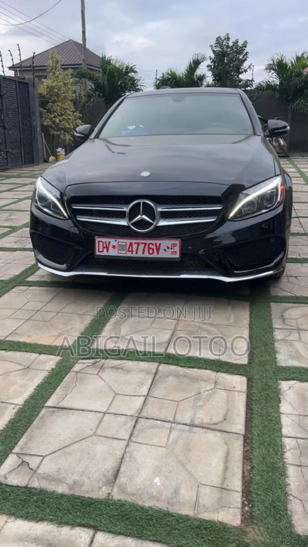 Mercedes-Benz C300 Sport 4dr AWD 4Matic Sedan (2.0L 4cyl 7A) 2015 Black photo 3