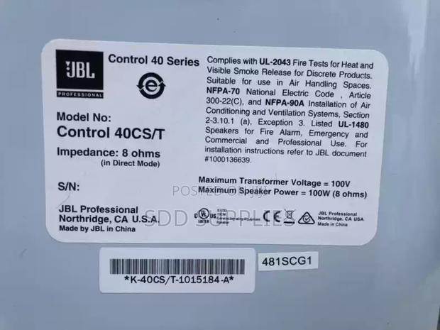 Jbl Control 40cs/T Ceiling Subwoofer photo 6
