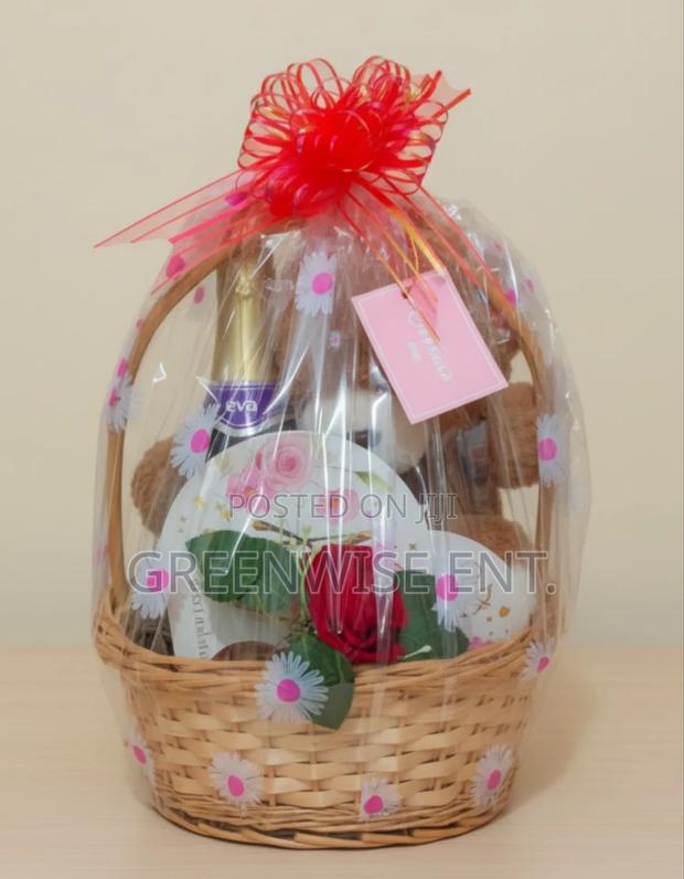 Thoughtful Celebration Gift Basket With Teddy Bear & Sparkling Wine photo 3