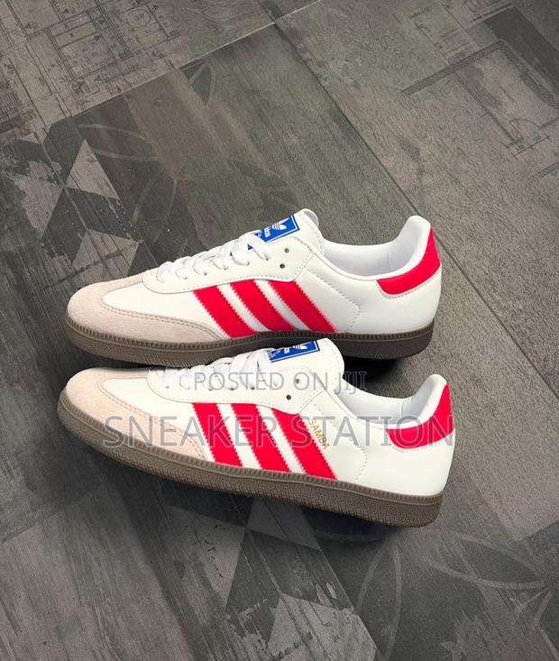 Adidas Samba White/Red · Photo 3