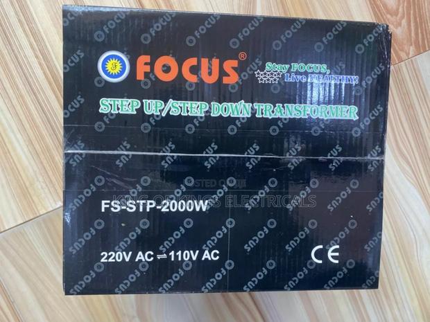 Focus Step Up/Step Down Transformer – 2000w (220v/110v) photo 2
