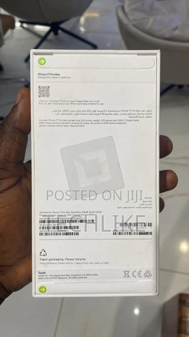 New Apple iPhone 17 Pro Max 256 GB Blue photo 2