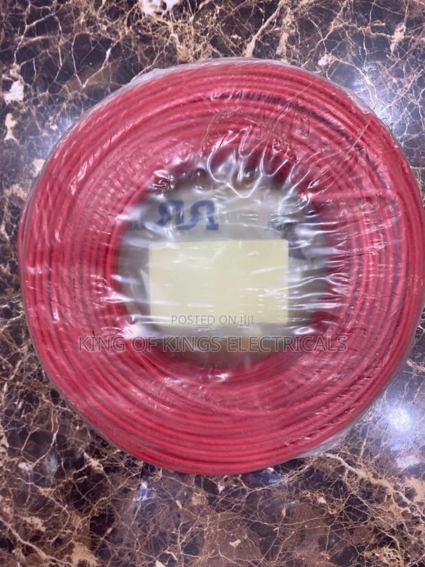 Rr Electrical Wire Cable – 4mm (Red, 100 Yards) photo 2