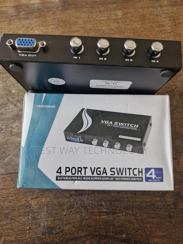 Vga Switch 4port photo 3