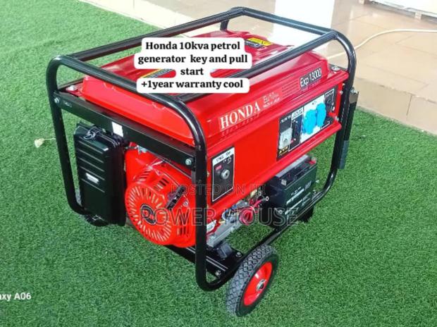 Volt Edge Honda Petrol 10kva Generator Silent Honda Petrol 13000watt · Photo 2