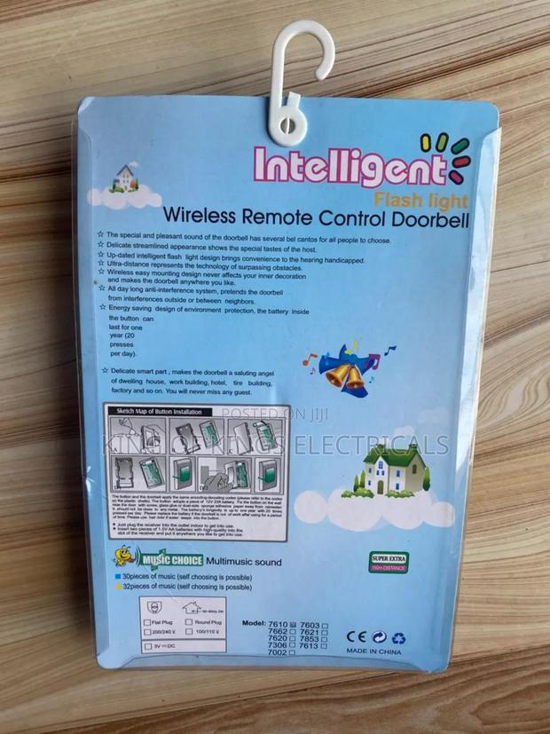 Intelligent Wireless Remote Control Doorbell (One to Two) photo 2