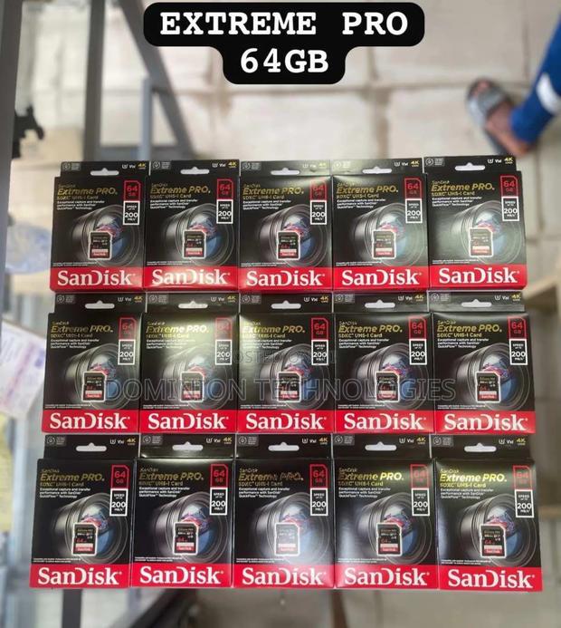 Sandisk Extreme SDXC Uhs-I 64gb Card photo 2