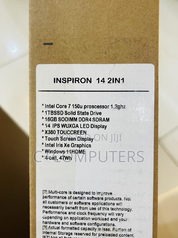 New Laptop Dell Inspiron 14 16GB Intel Core I7 SSD 1T
