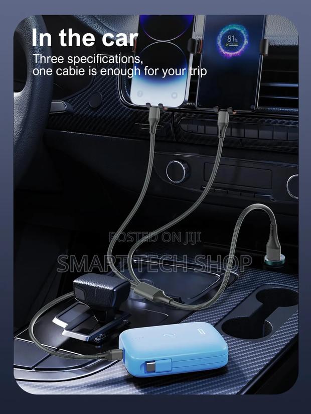 Ldnio Lc97u Universal Multi-Function Charging Cable Tablet 3 in 1 photo 3