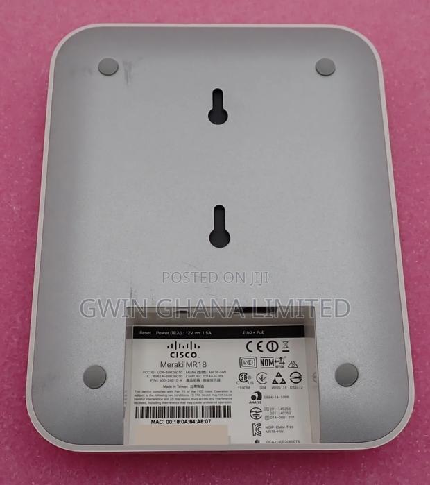 Cisco Meraki Mr18 Dual-Band Cloud-Managed Wireless Access Point(Poe). photo 2