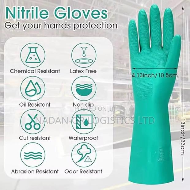 Nitrile Gloves ( Green) · Photo 2