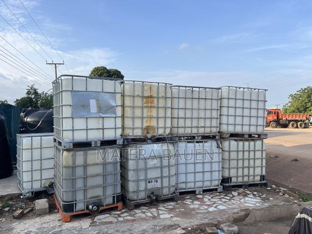 1000 Litres Water Tank Ibc Tanks, Water Storage. White Tank With Cage · Photo 4