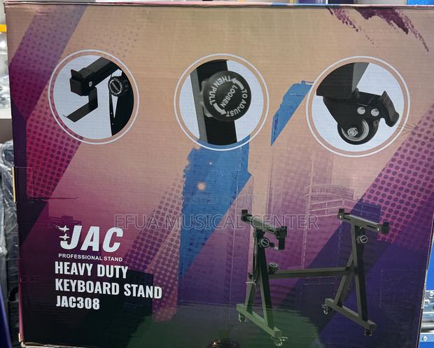 Jac Heavy Duty Keyboard Stand (Adjustable) · Photo 4