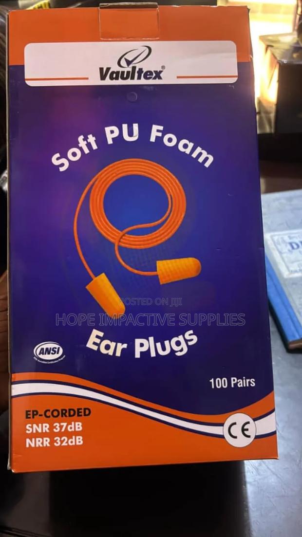 Vaultex Safety Ear Plugs / Earplugs, Foam. · Photo 4