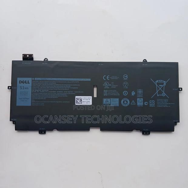 Original Dell 52twh Battery for XPS 13 7390 2-in-1 Series Notebook