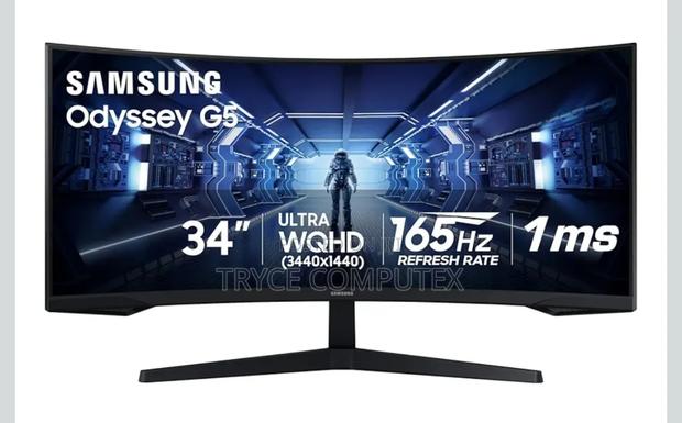 Samsung 34' Odyssey G5 Ultra-Wide Gaming Monitor · Photo 2