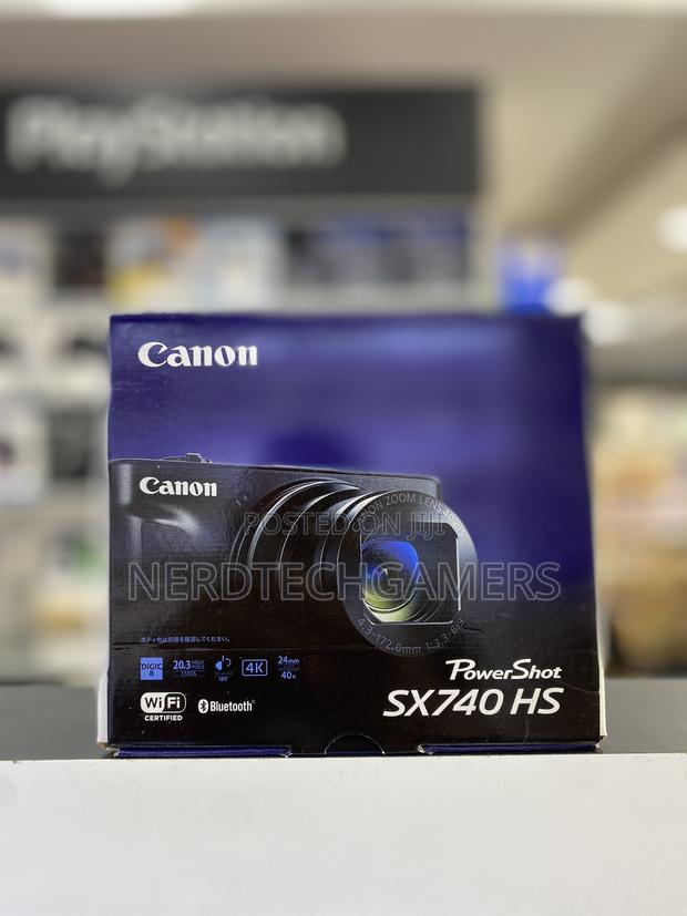 Canon Powershot Sx740 Hs Digital Camera - Black