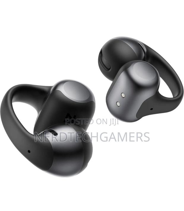 Shokz Opendots One Wireless Open-Ear, Clip-on Earbuds (Black) photo 4