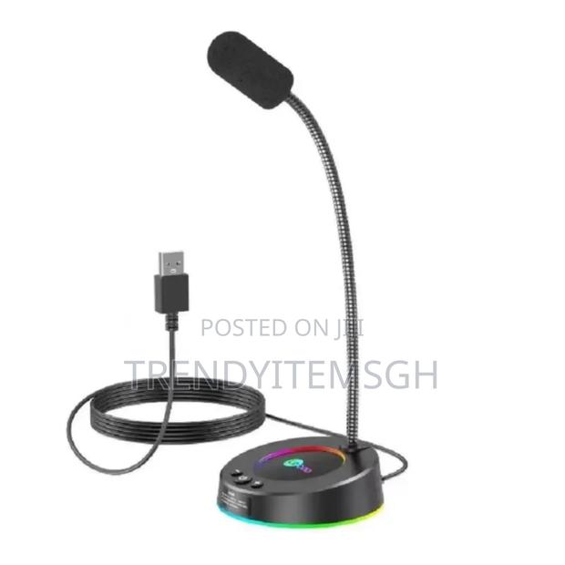 Usb Microphone RGB Color Computer Laptop Microphone photo 2