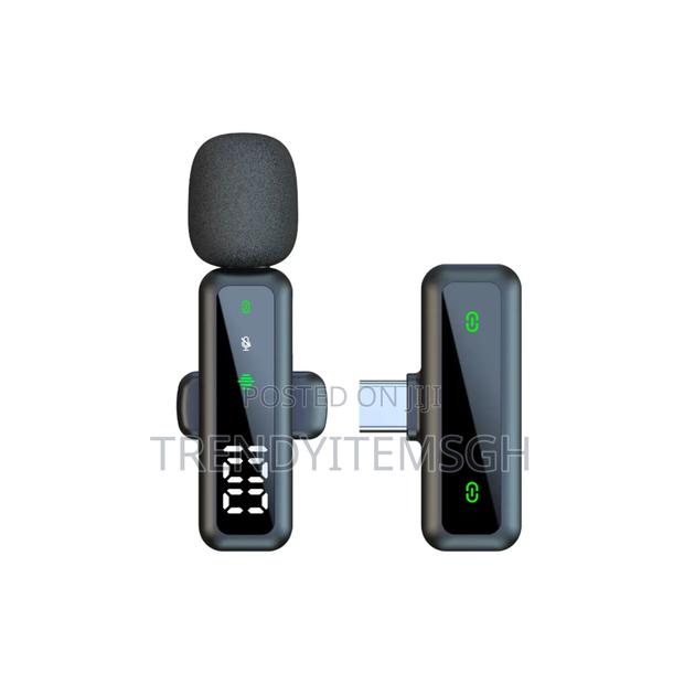 2.4g Wireless Lavalier Microphone for Smartphones Live Streaming