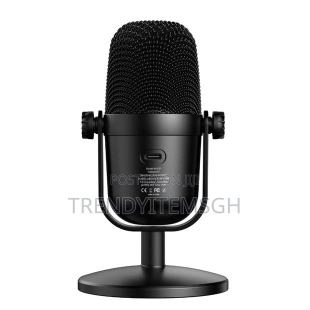 RGB Light Wired Condenser Microphone Noise Reduction Recording Mic photo 5