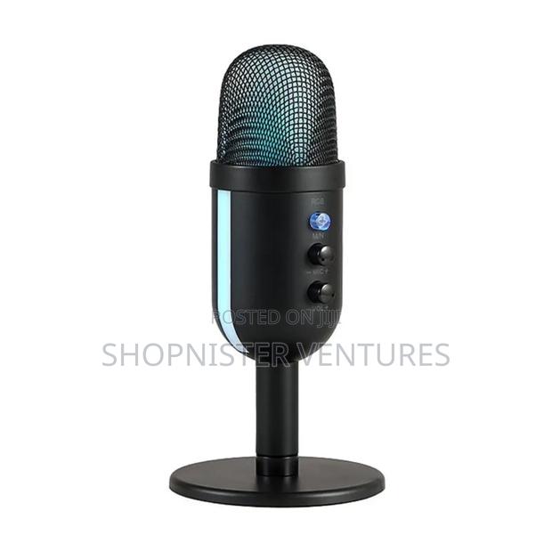 Condenser Microphone With RGB Light Desktop photo 3