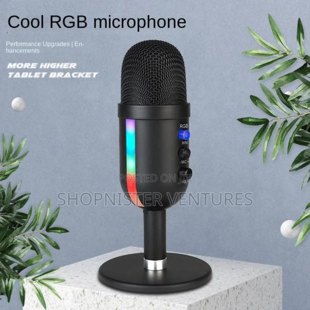 Condenser Microphone With RGB Light Desktop photo 5