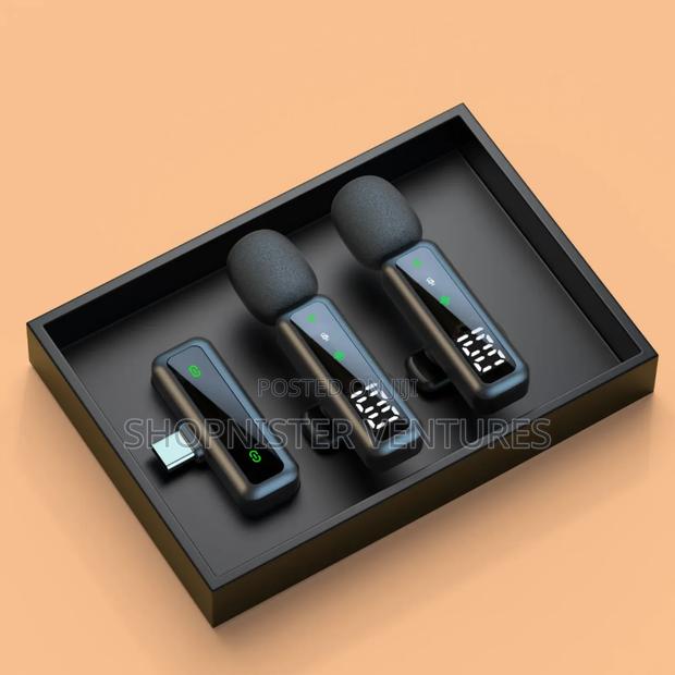 2.4 Wireless Cavalier Microphone For Smart Phone Streaming